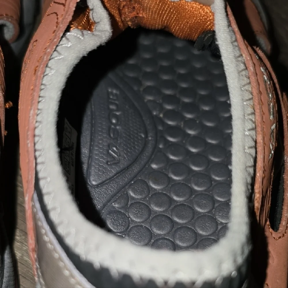 Vasque Women's Flux Sport Sandals - Burnt Orange Leather Bungee Lace Up - Picture 10 of 10